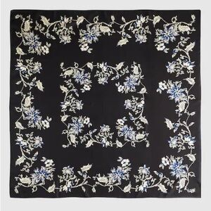 Madewell Oversized Silk Bandana Burnished Umber